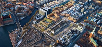 Visual of the transformed Stockholm Station after work completed