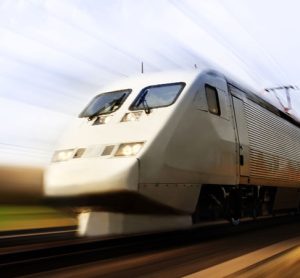 A fast train