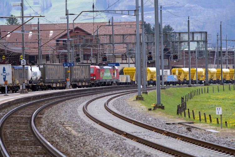 Switzerland rail freight