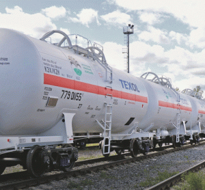 TEXOL group acquires articulated tank rolling stock for transporting LPG