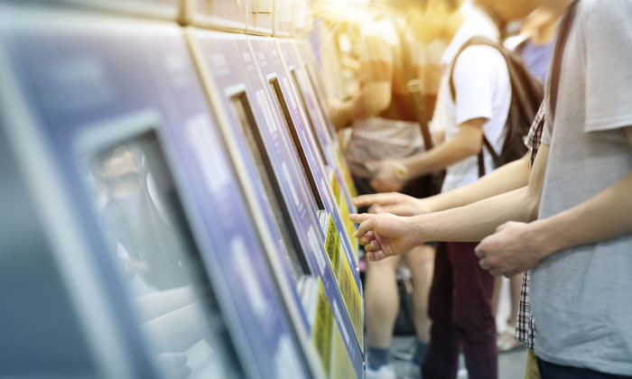 Passengers are making less mistakes when purchasing tickets from machines