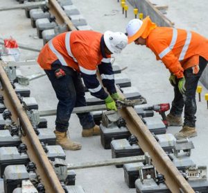 railway track work