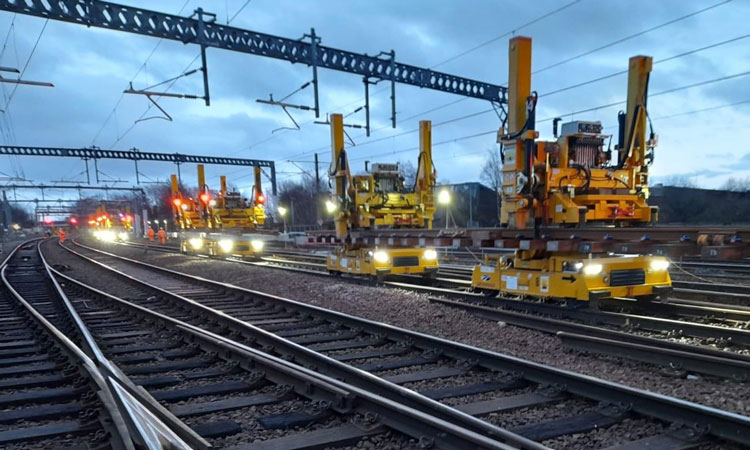 Track and signal work completed as part of TransPennine Route Upgrade