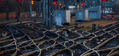 track at night