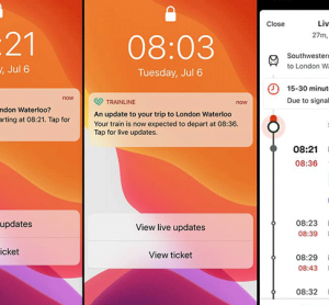 Trainline launches its personalised in-app train delay notifications