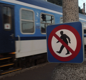 Tracks belong to trains: Preventing railway trespassing in Czech Republic