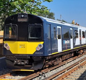 two island line trains