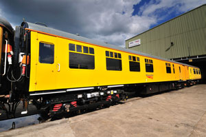 Network Rail's ultrasonic train