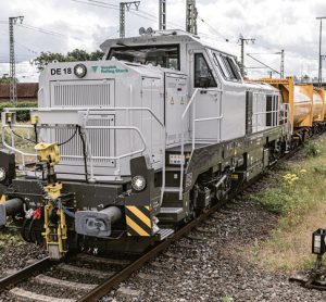 Vossloh DE 18 Stage V mixed-traffic locomotive