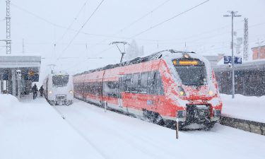 Winter Deutsche Bahn