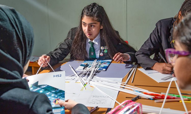 HS2’s innovative programme of workshops is aimed at encouraging the next generation to meet the UK's growing engineering skills gap.